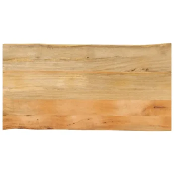 Table Top Solid Mango Wood - Natural - 120 x 60 x2.5cm