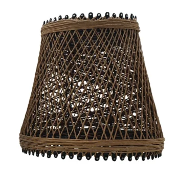 Decorative Modern Rattan Pendant Lamp Shade