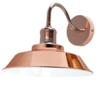 Wall Mounted Modern Rose Gold Wall Light