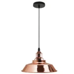 Vintage Industrial Metal Ceiling Pendant Shade - Retro Light