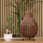 Rattan Table Lamp - Natural