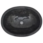 Marble Sink - Black - 53 x 40 x 15cm