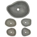 Sink Basin - Natural River Stone - 37 x 46cm