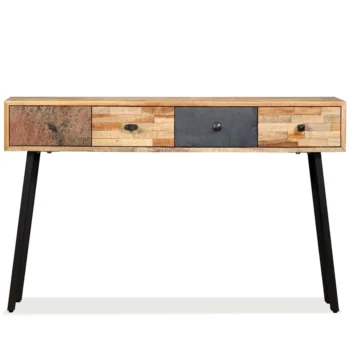 Console Table - Reclaimed Teak - 120 x 30 x76cm