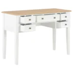 Timeless Design - White Writing Desk - 109.5 x 45 x 77.5cm