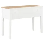 Timeless Design - White Writing Desk - 109.5 x 45 x 77.5cm