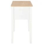 Timeless Design - White Writing Desk - 109.5 x 45 x 77.5cm