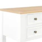 Timeless Design - White Writing Desk - 109.5 x 45 x 77.5cm