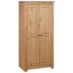 Solid Pine Panama Range Wardrobe - 80 x 50 x 171.5cm