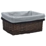 x3 Piece Willow Nesting Basket Set - Brown