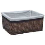 x3 Piece Willow Nesting Basket Set - Brown