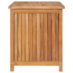 Garden Storage Box - Solid Teak Wood - 90 x 50 x 58cm