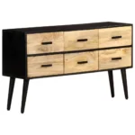 Sideboard - Solid Mango Wood - 110 x 33 x 64cm