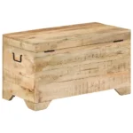 Storage Chest - Solid Rough Mango Wood - 73 x 39 x 41cm