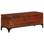 Storage Trunk - Solid Acacia Wood - 110 x 35 x 41cm