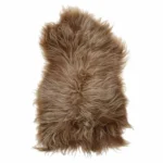 Brown Icelandic Sheepskin Chair Cover - 70 x 110cm