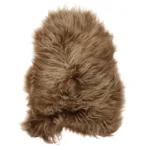 Brown Icelandic Sheepskin Chair Cover - 70 x 110cm