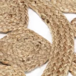 Hand-Braided Jute Rug - 210cm