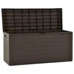 Garden Storage Box - Brown - 290 L - 116 x 44 x 55cm