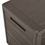 Garden Storage Box - Brown - 290 L - 116 x 44 x 55cm