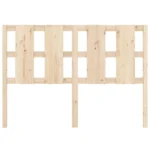 Bed Headboard - Solid Pine Wood - 145.5 x 4 x 100cm