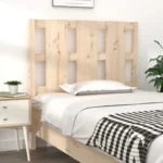 Bed Headboard - Solid Pine Wood - 95.5 x 4 x 100cm