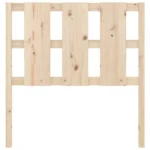 Bed Headboard - Solid Pine Wood - 95.5 x 4 x 100cm