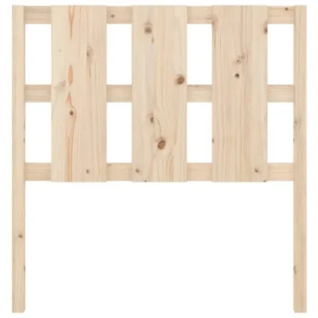 Bed Headboard - Solid Pine Wood - 95.5 x 4 x 100cm