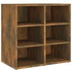 Shoe Cabinets - 2 pcs - Smoked Oak - 52.5 x 30 x 50cm