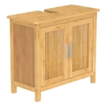 Bathroom Base Cabinet - Bamboo - 67 x 28 x 60cm