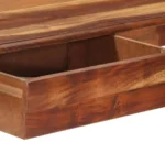 Desk with Pull Out Drawer - Solid Acacia Wood - 110 x 50 x 77cm