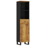 Bathroom Cabinet - Mango Wood - 38 x 33 x 160cm