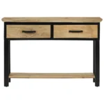 Console Table - Mango Wood - 110 x 30 x 75cm