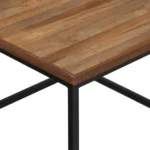 2 Nesting Side Tables - Solid Teak Wood