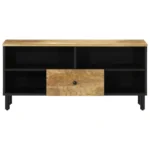 TV Cabinet - Mango Wood - 100 x 33 x 46cm