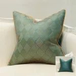 Luxury Design Pillowcase - Green - 45 x45cm