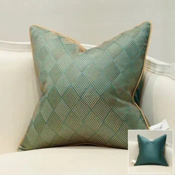 Luxury Design Pillowcase - Green - 45 x45cm