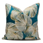 Lotus Leaf Minimalist Back Cushion Cover - 45 x 45cm