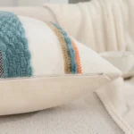 Boho Striped Chenille Throw Pillowcases - 45 x 45cm