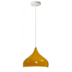 Vintage Industrial - Metal Ceiling Hanging Pendant Shade - Yellow