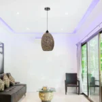 Rattan Chandelier Pendant Light - Hanging Fixture