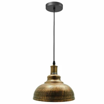 Vintage Industrial Metal Ceiling Pendant Shade - Modern Hanging Retro Lights