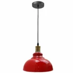 Vintage Industrial Metal Ceiling Pendant Shade - Modern Hanging Retro Lights