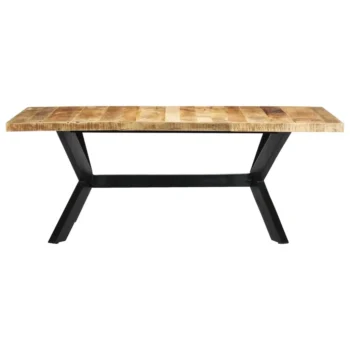 Dining Table - Solid Mango Wood - 200 x 100 x 75cm