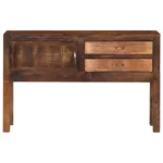 Sideboard - Solid Mango Wood - 118 x 30 x 75cm