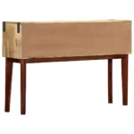 Console Table - Solid Rough Mango Wood - 115 x 30 x 76cm