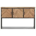 Sideboard - Solid Acacia Wood -120 x 30 x 75cm