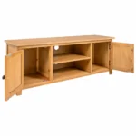 TV Cabinet - Solid Oak Wood - 110 x 35 x 44cm