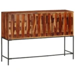 Sideboard - Solid Wood Acacia - 110 x 28 x 76cm