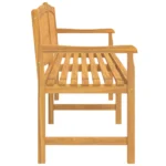 Garden Bench - Solid Teak Wood - 228 x 59.5 x 90cm